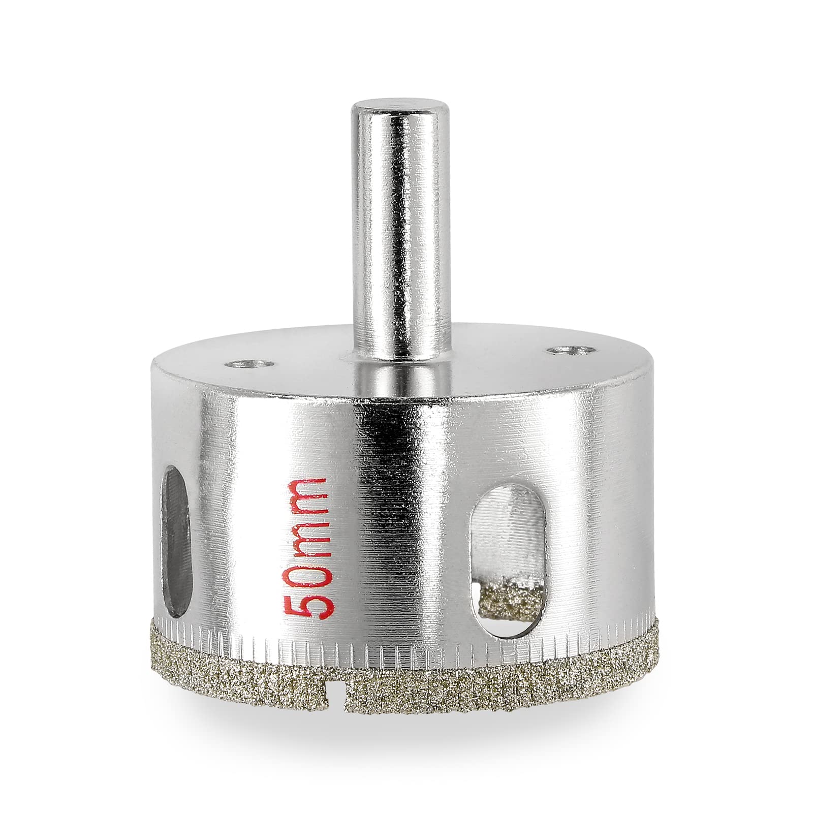 Jamiikury 2" / 50mm Diamond Hole Saw Drill Bits for Glass, Tile and Marble