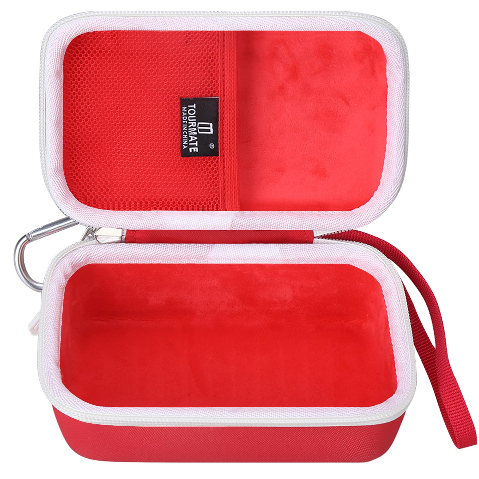 Tourmate Hard Case Replacement for Winning Moves RACK-O, Retro package Card Game (Case Only) (Red + White)