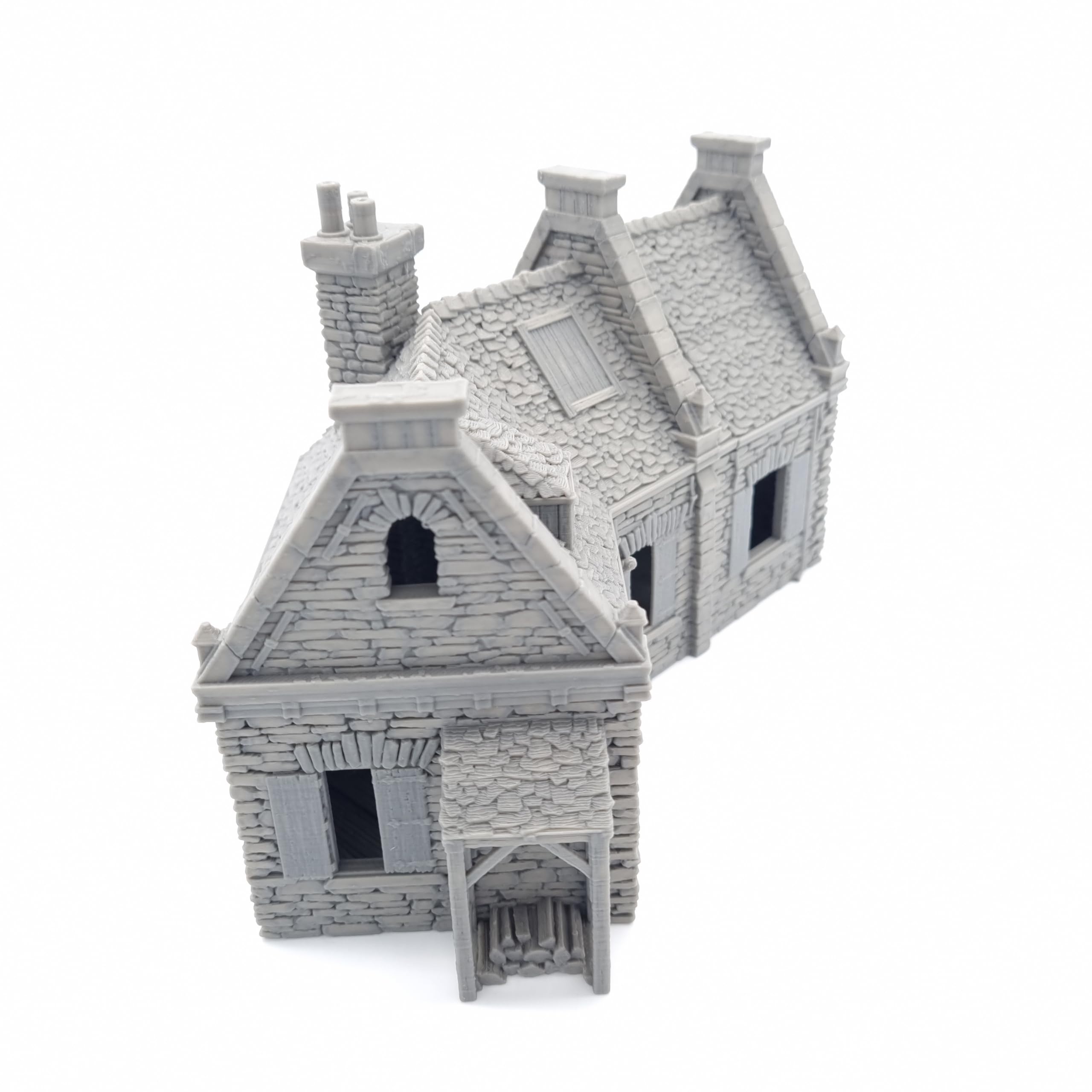 QP3D, Historic European House, 28mm-32mm Wargaming Terrain for Napoleonic Battles and Dioramas - Image 4