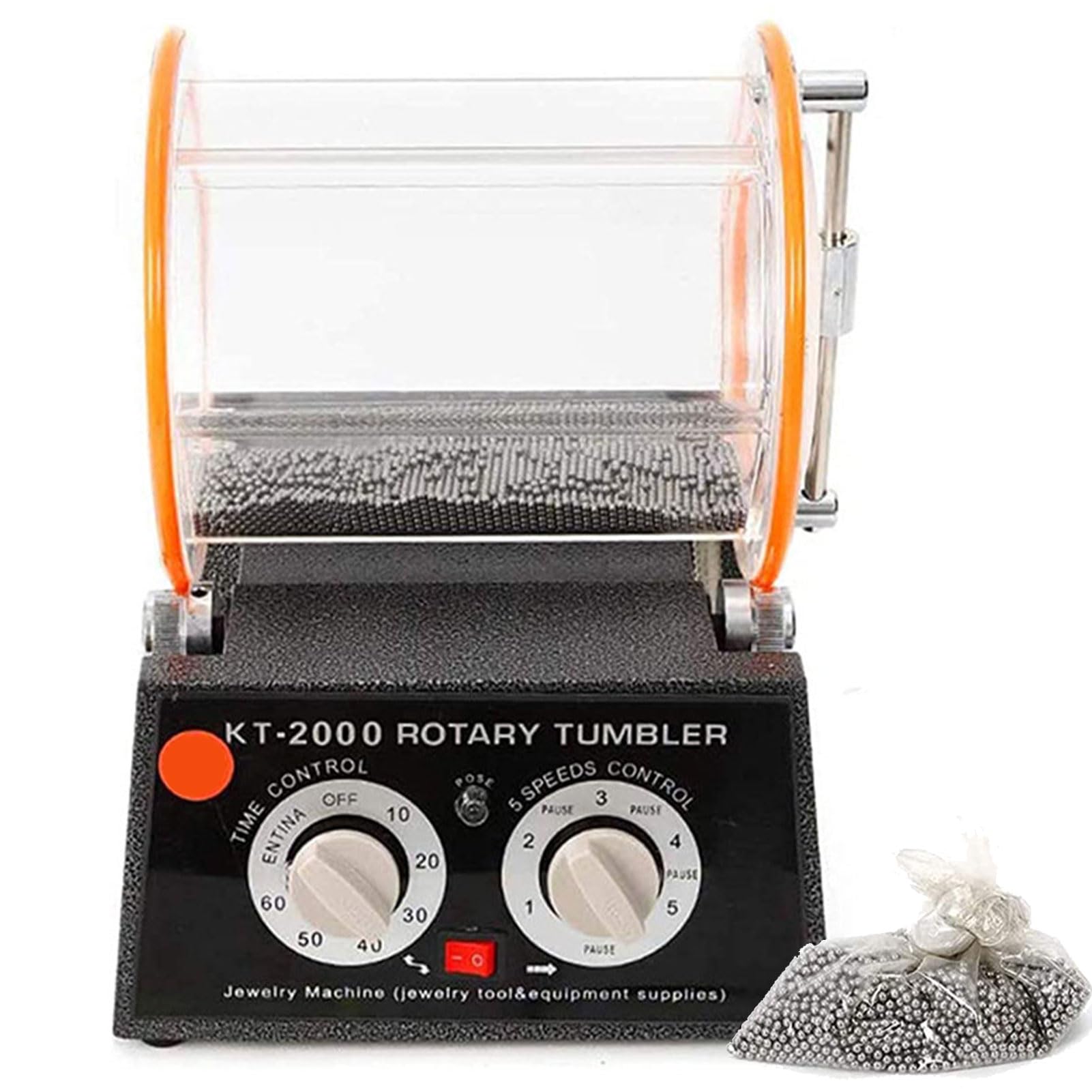 Machine de finition de polissage de bijoux pour enlever l'oxydation