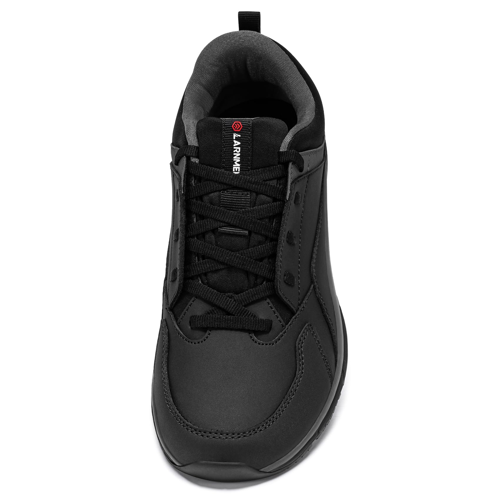 LARNMERN Zapatos Antideslizantes Hombre Mujer de Cocina Hostelería Impermeable Zapatillas Camarero Sanitario Sin Puntera Slip-On