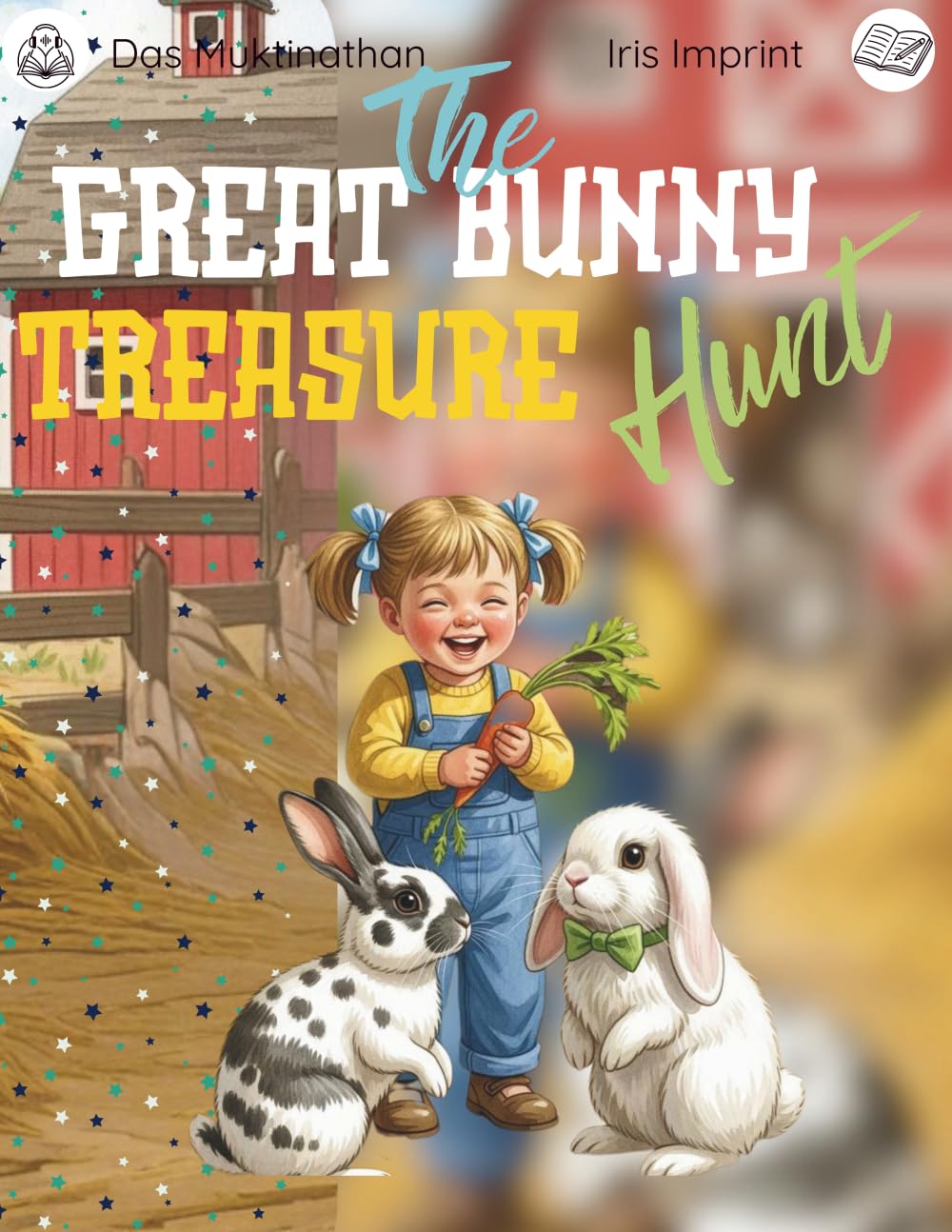 The Great Bunny Treasure Hunt: An Interactive Farm Adventure with Audio Book, Activity Sheets, and Coloring Pages for Kids.