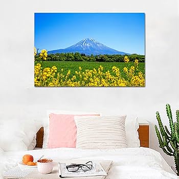 【絵画】風景画 原画「富士山の見える風景」 No.356 原画 絵画 富士山 紫富士 風景画 富士 開運絵画 - メルカリ