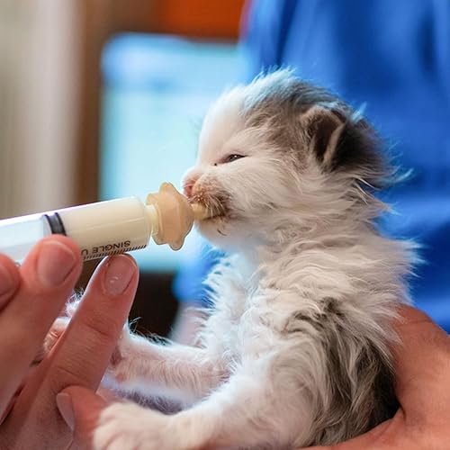 Miniatura 2 de Jeringa de alimentación de mascotas con pezón, herramientas de alimentación de silicona para gatitos y cachorros, jeringa de alimentación para gatos