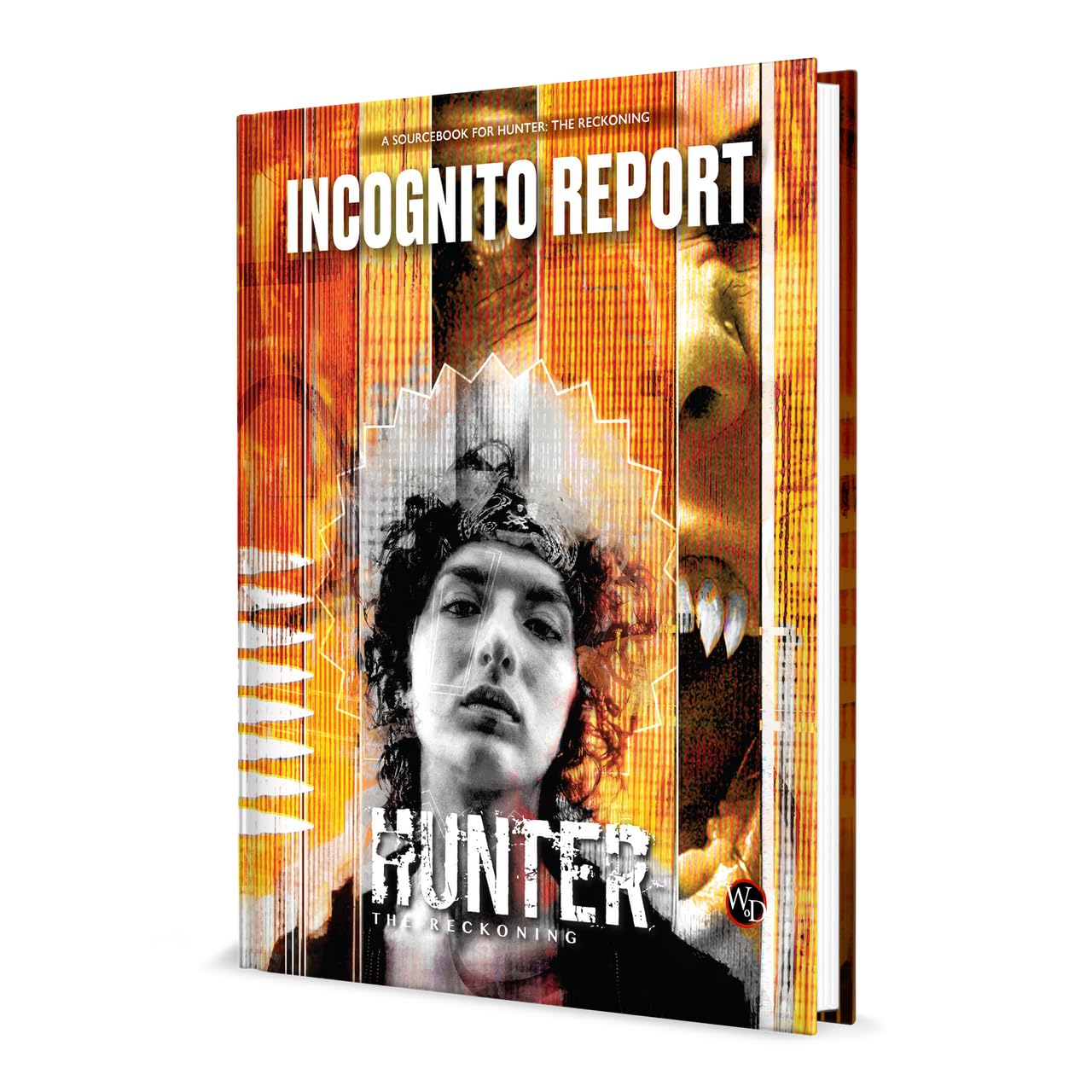 Renegade Game Studios: Hunter: The Reckoning 5th Edition Gra fabularna - Incognito Report Chronicle Book, World of Darkness, Wiek 18+, 3-6 graczy