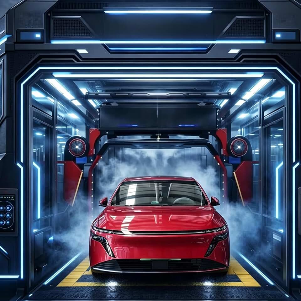 Smart Touchless Car Wash Equipment Commercial Automatic Cleaning System
