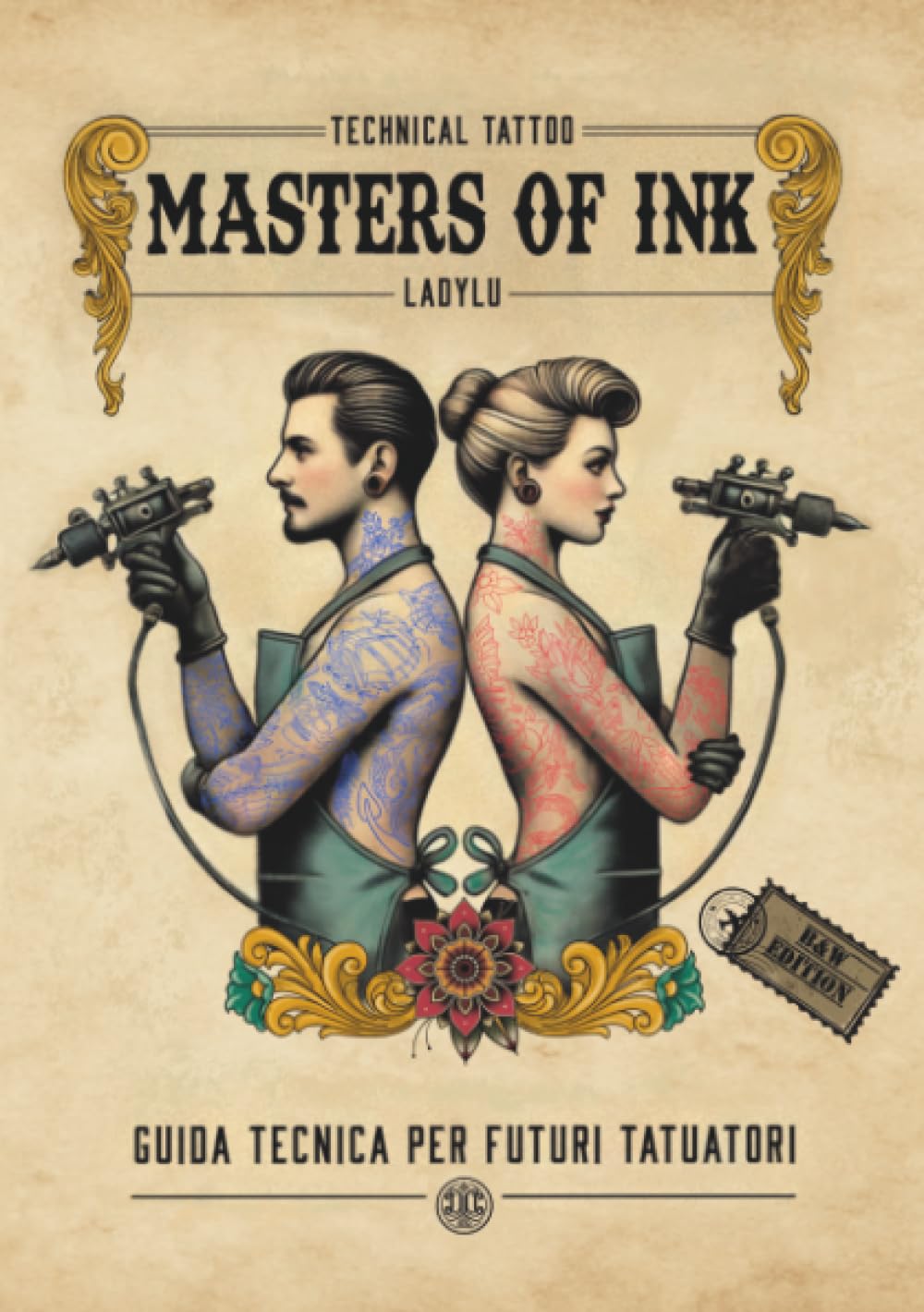 Livre technique Master of Ink manuel d'apprentissage pour tatoueur