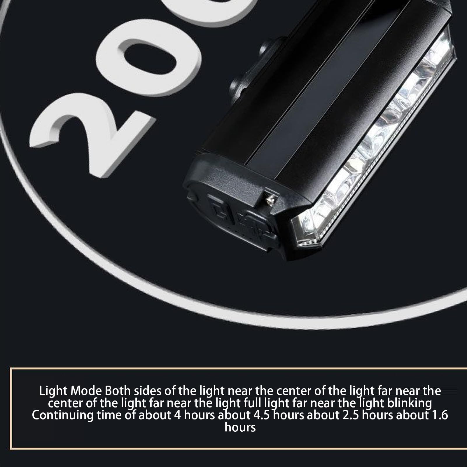 Luces para Bicicleta Nocturna Recargables