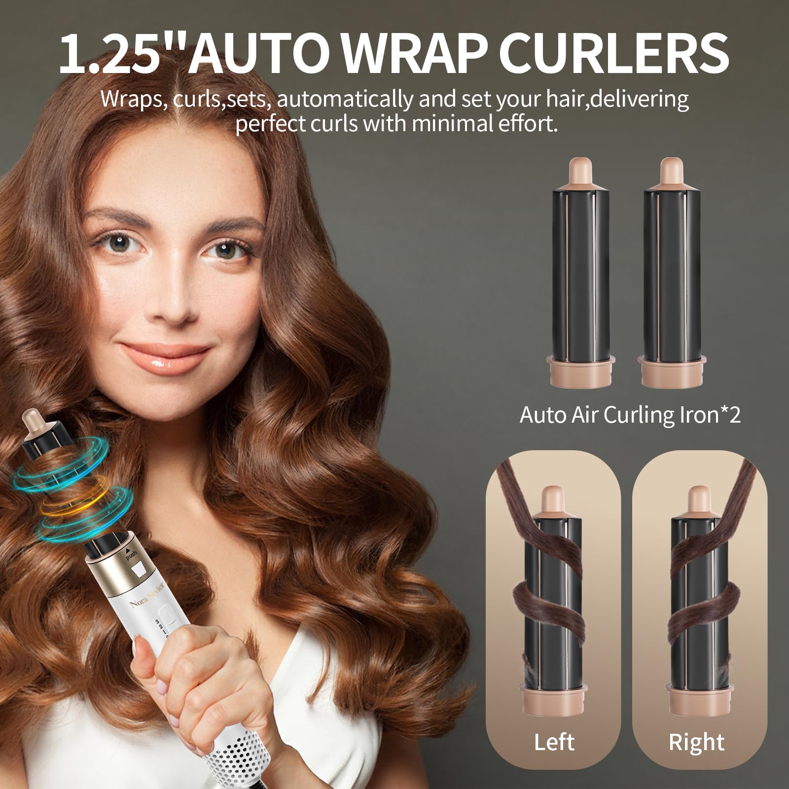 Amazon.com: 5-in-1 Hair Styler & Hot Air Brush Set, Multi Amazon.com: 5-in-1 Hair Styler & Hot Air Brush Set, Multi