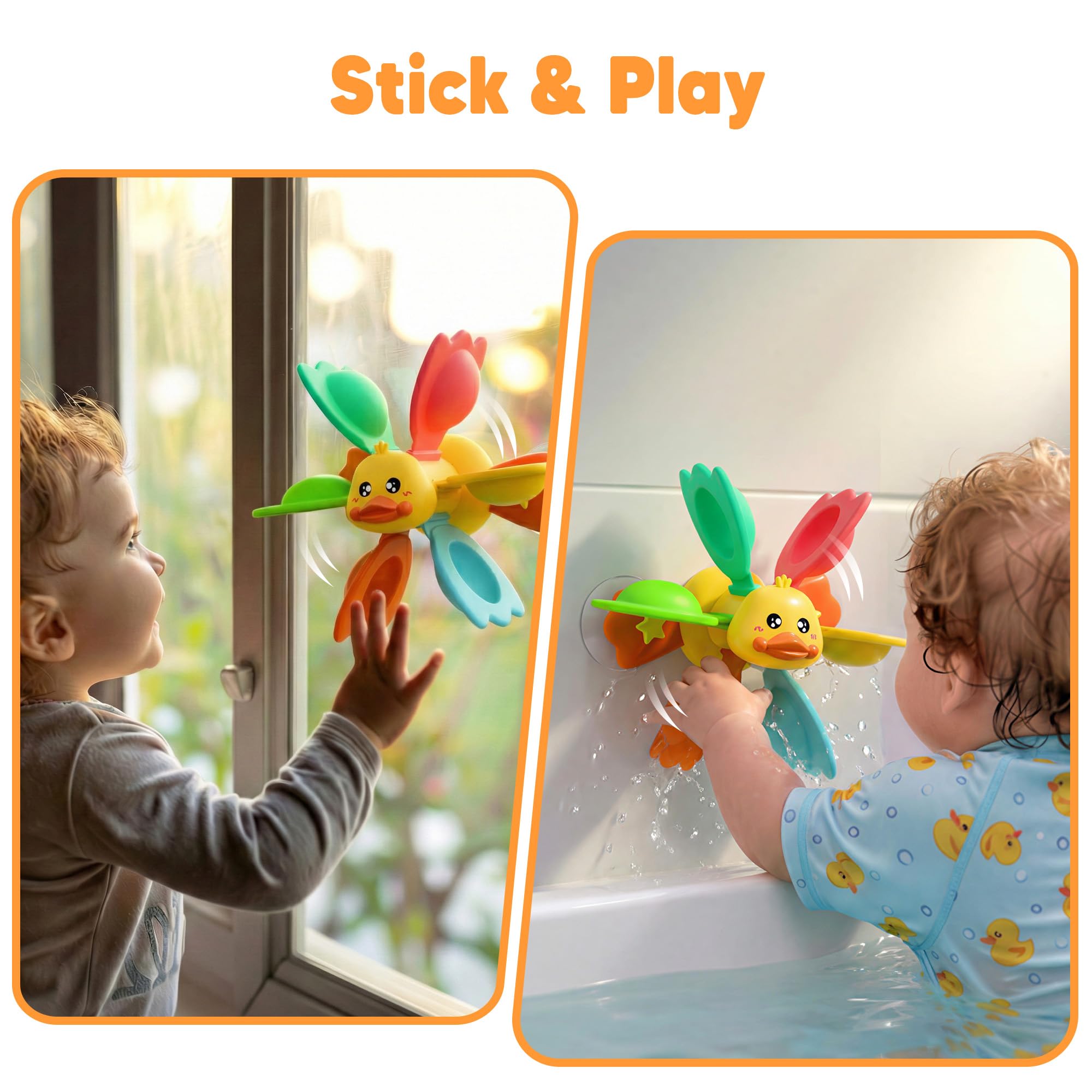 iPlay, iLearn Jouet de bain pour bébé canard