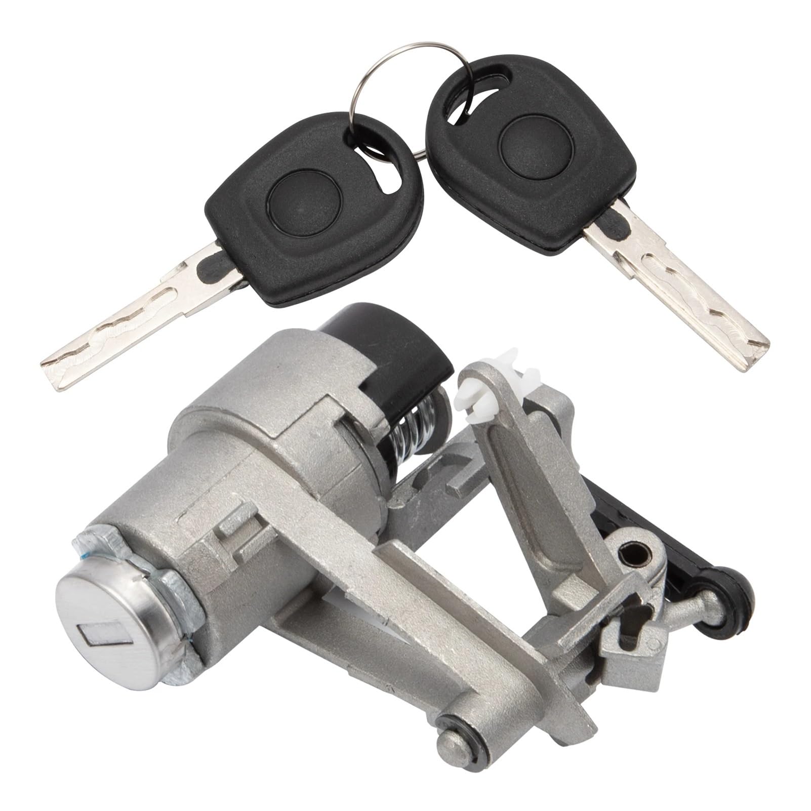 for VW for Golf 1998-2006 for Lupo 1999-2006 Car Tailgate Trunk Boot Lock Cylinder with 2 Keys 1J6827297G Trunk Boot Lock