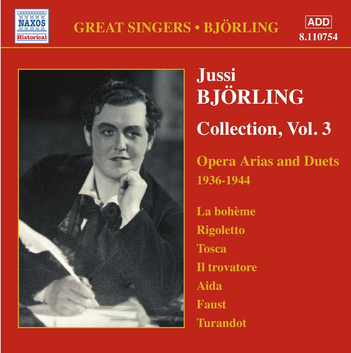 BJORLING, Jussi: Opera Arias and Duets