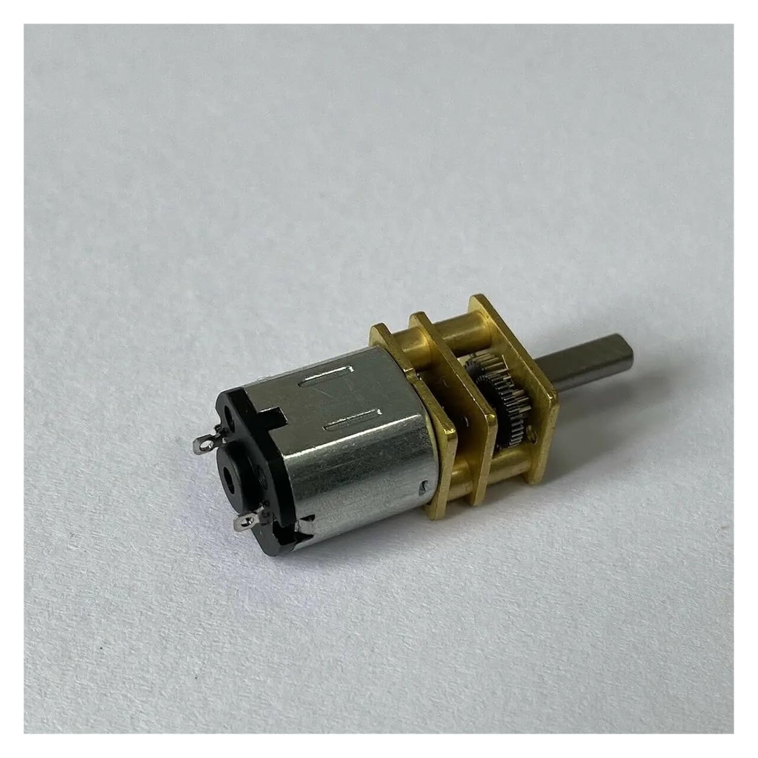 N10 Full Metal Copper Gearbox Gear Electronic Starter D-Shaft DC 3V-6V 5V 75RPM Slow Speed High Torque