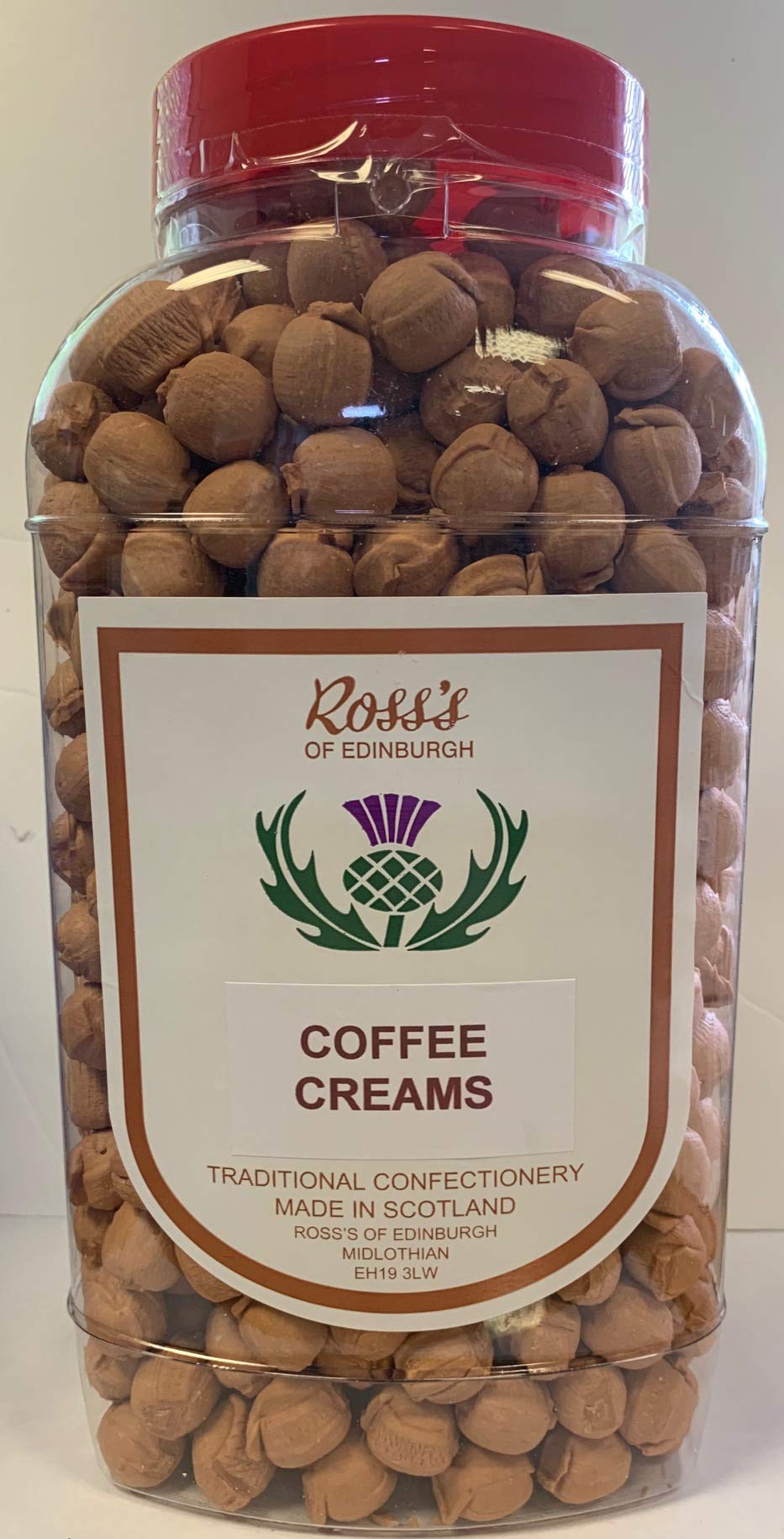 Ross's of Edinburgh Coffee Flavour Creams Jar 2.25 kg