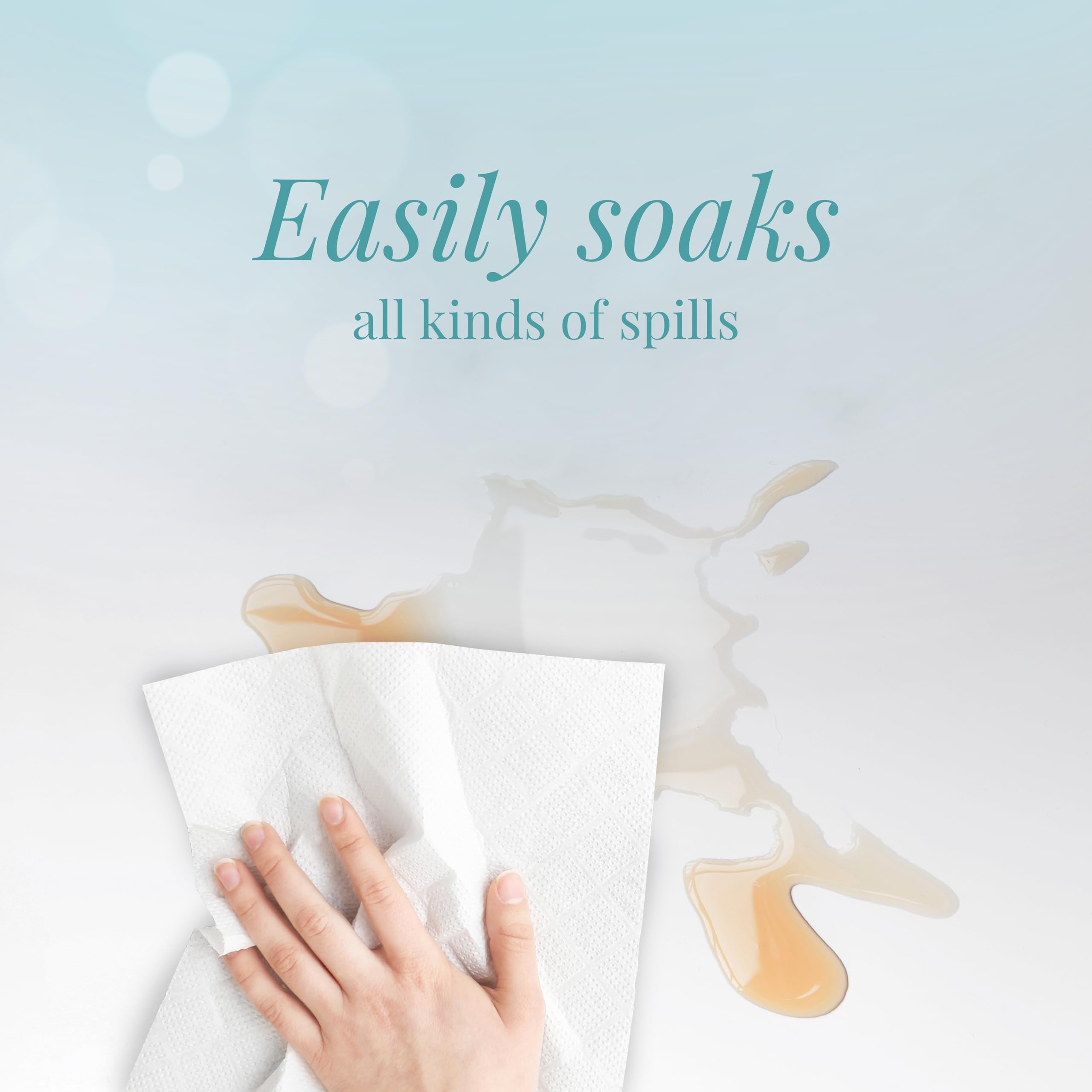 Origami Reusable Kitchen Towel Roll – 25 Sheets, Washable up to 2,500 Times | Highly Absorbent, Eco‑Friendly & Hygienic Non‑Woven Dish Cloth Alternative for Cleaning Tough Stains - Image 4 thumbnail