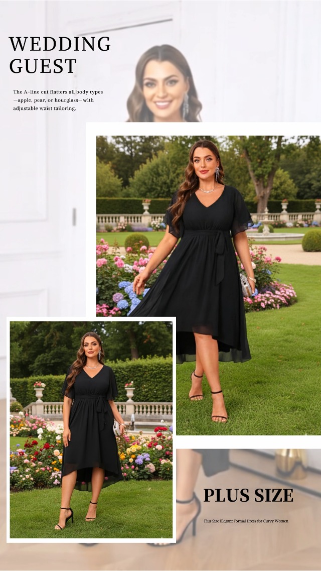 sachin and babi light blue dress Amazon.com: Talisea Plus Size Cocktail Dress Black Wedding Guest Formal  Chiffon Short Sleeve High Low Semi Formal Dress Curvy Women : Clothing,  Shoes & Jewelry