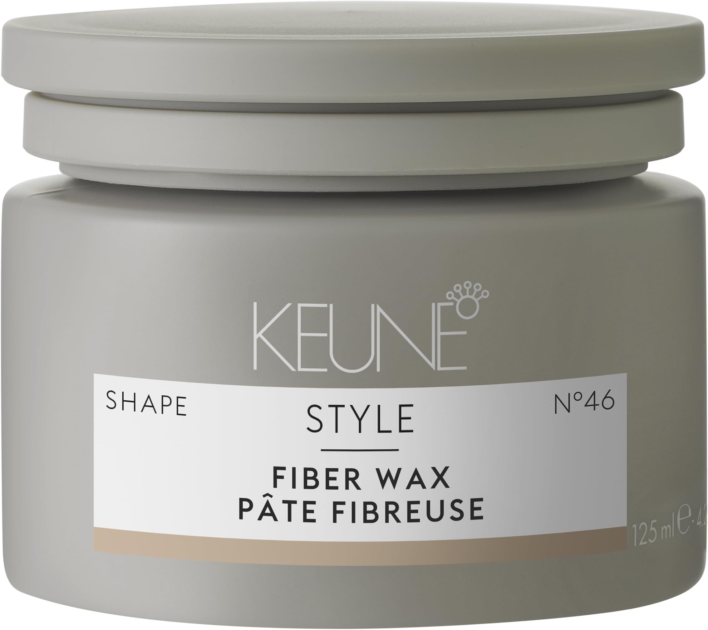 Keune Style Fiber Wax, Flexible Hold & Natural Shine for All Hair Types, 4.2 Fl Oz