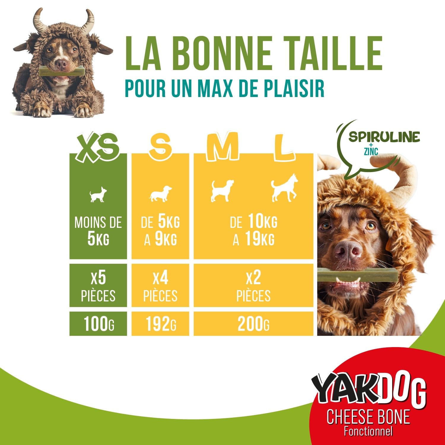 SANTÉ+ - Bâtonnets Au Fromage pour Chien - avec Spiruline - Peau, Pelage & Immunité - sans Gluten - Riche en Protéines & Calcium - Friandises Longue Durée - Recette Himalayenne - Belgique - XS