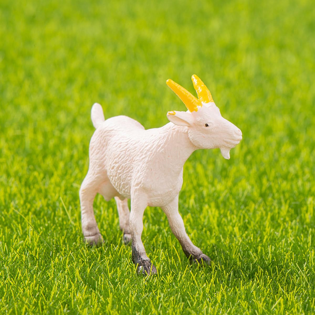 Gutol 10Pcs Realistic Goat Figures Miniature Goat Decorations for PVC Craft Ornaments for Home Office Car - Image 4