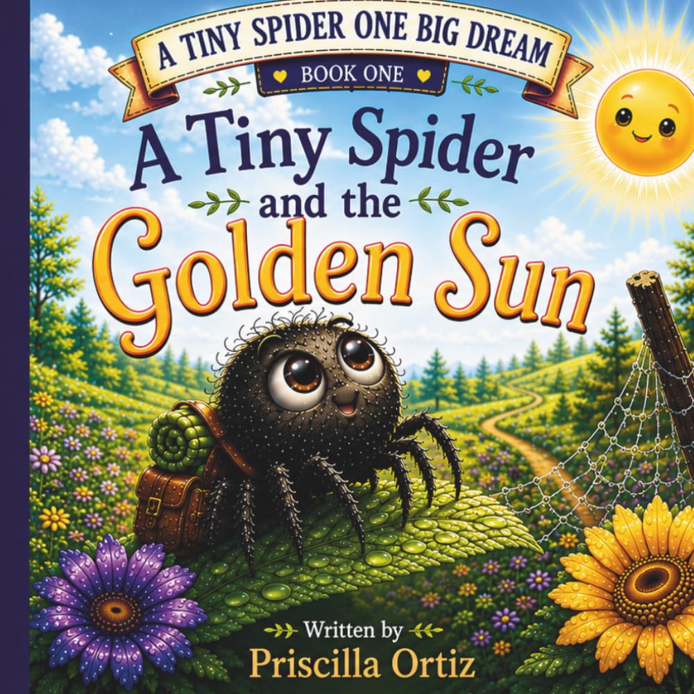 A Tiny Spider and the Golden Sun: A Tiny Spider Big Dreams