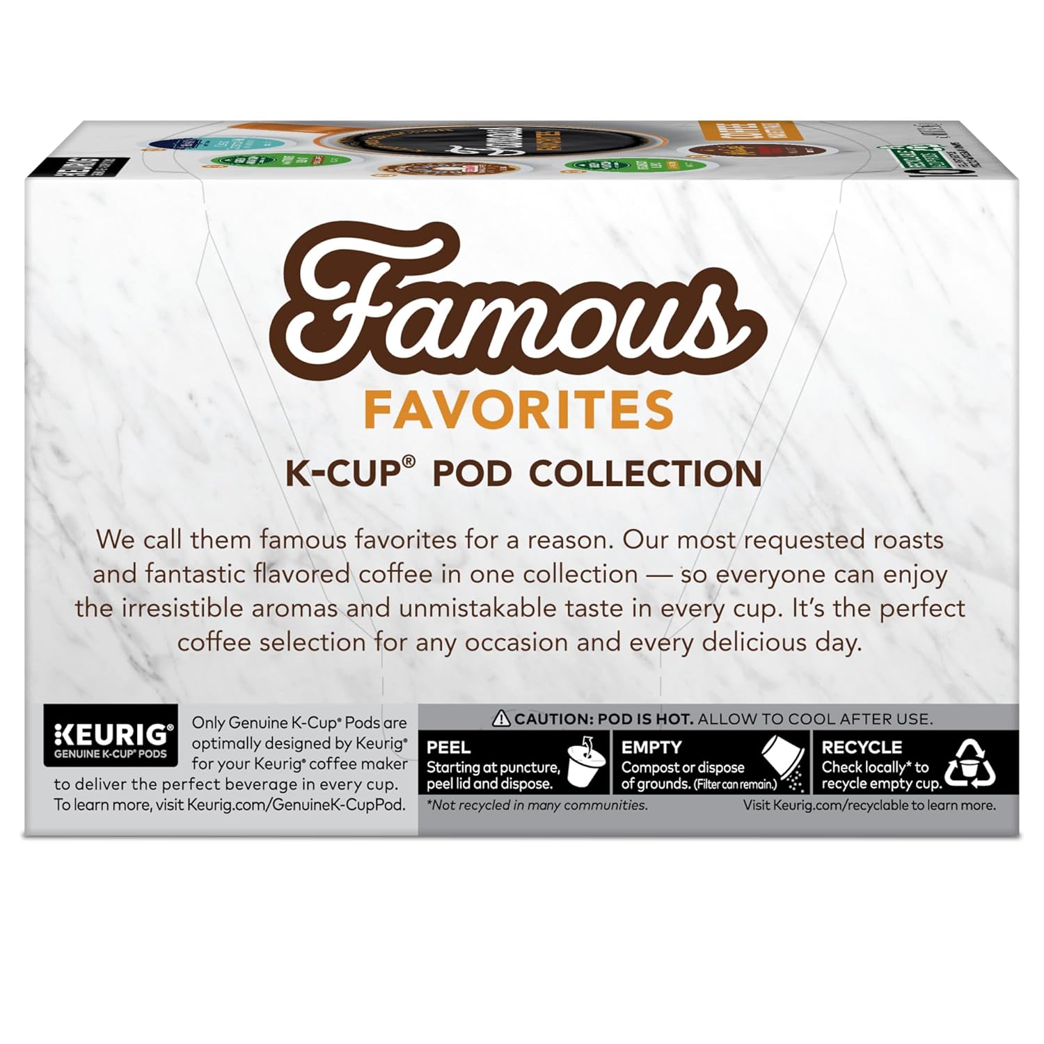Keurig Famous Favorites Variety Pack, Single-Serve K-Cup Pods, 10 Count - Image 10
