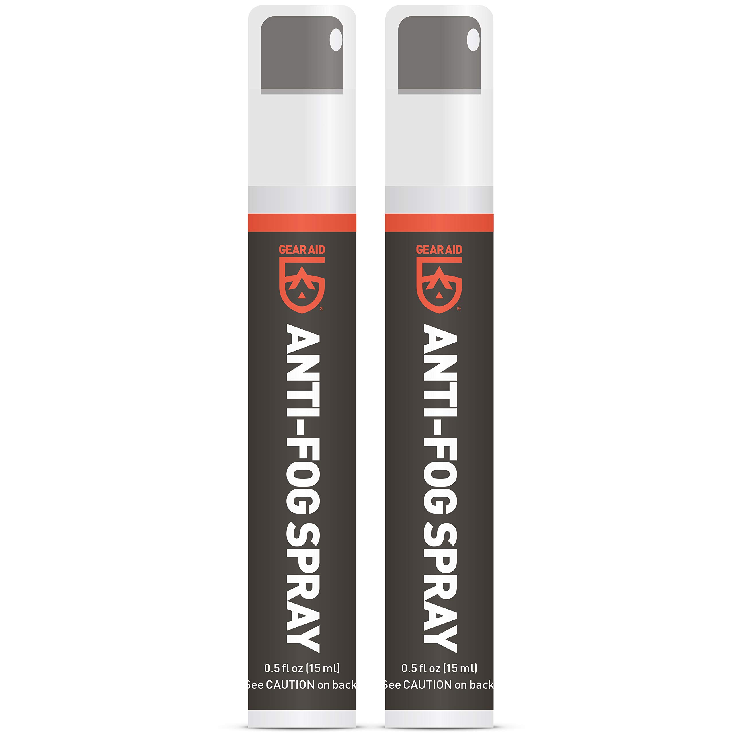 GEAR AID Anti-Fog Spray for Goggles, Masks and Eyeglasses, 0.5 fl oz, 2-pk, Bulk