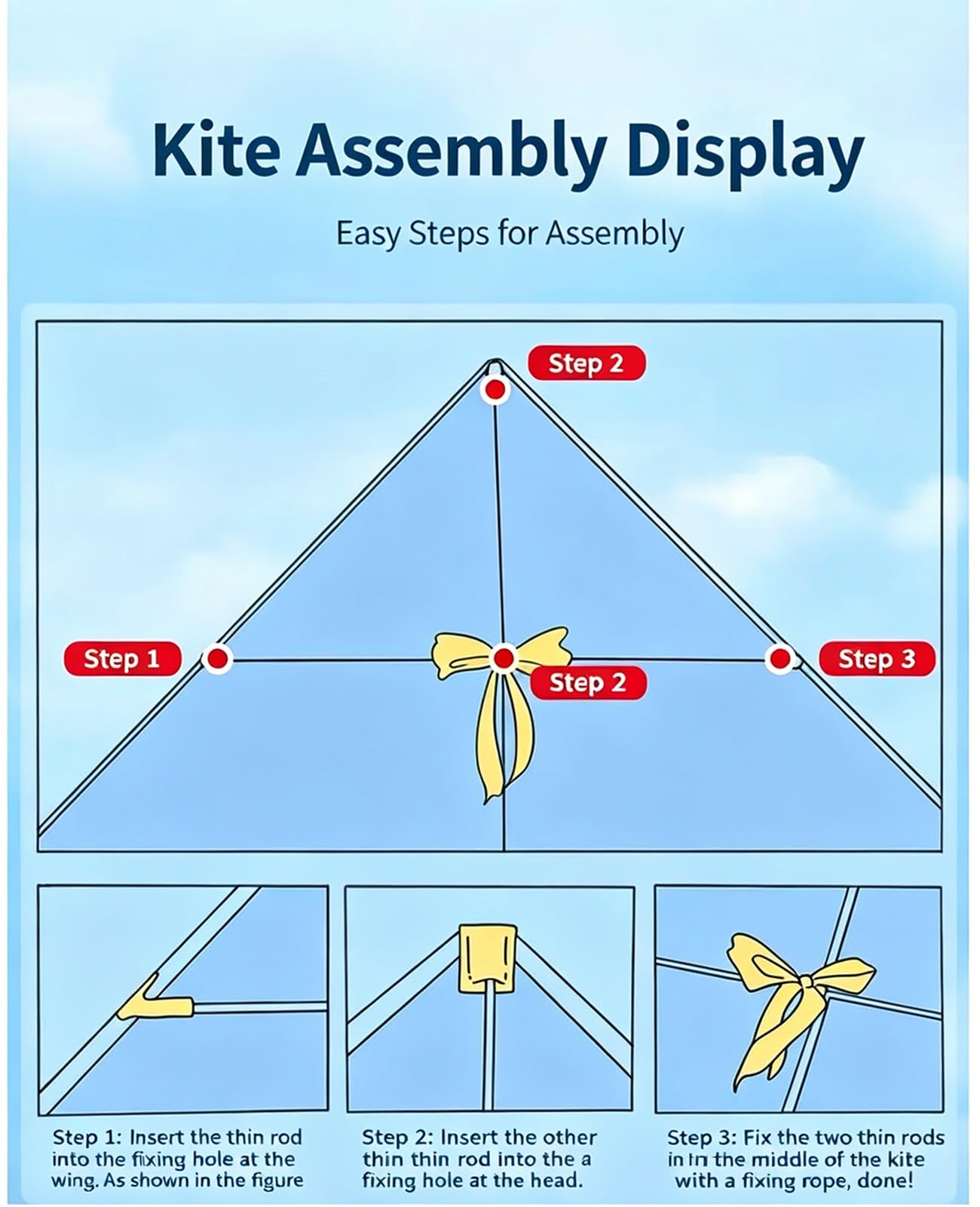 Cometa De Hadas De Estilo Chino, Línea Única con Carrete, Poste De Fibra De Vidrio De Tela De Rejilla para Uso En Exteriores En Parques De Playa(String1181ft,55x71in)