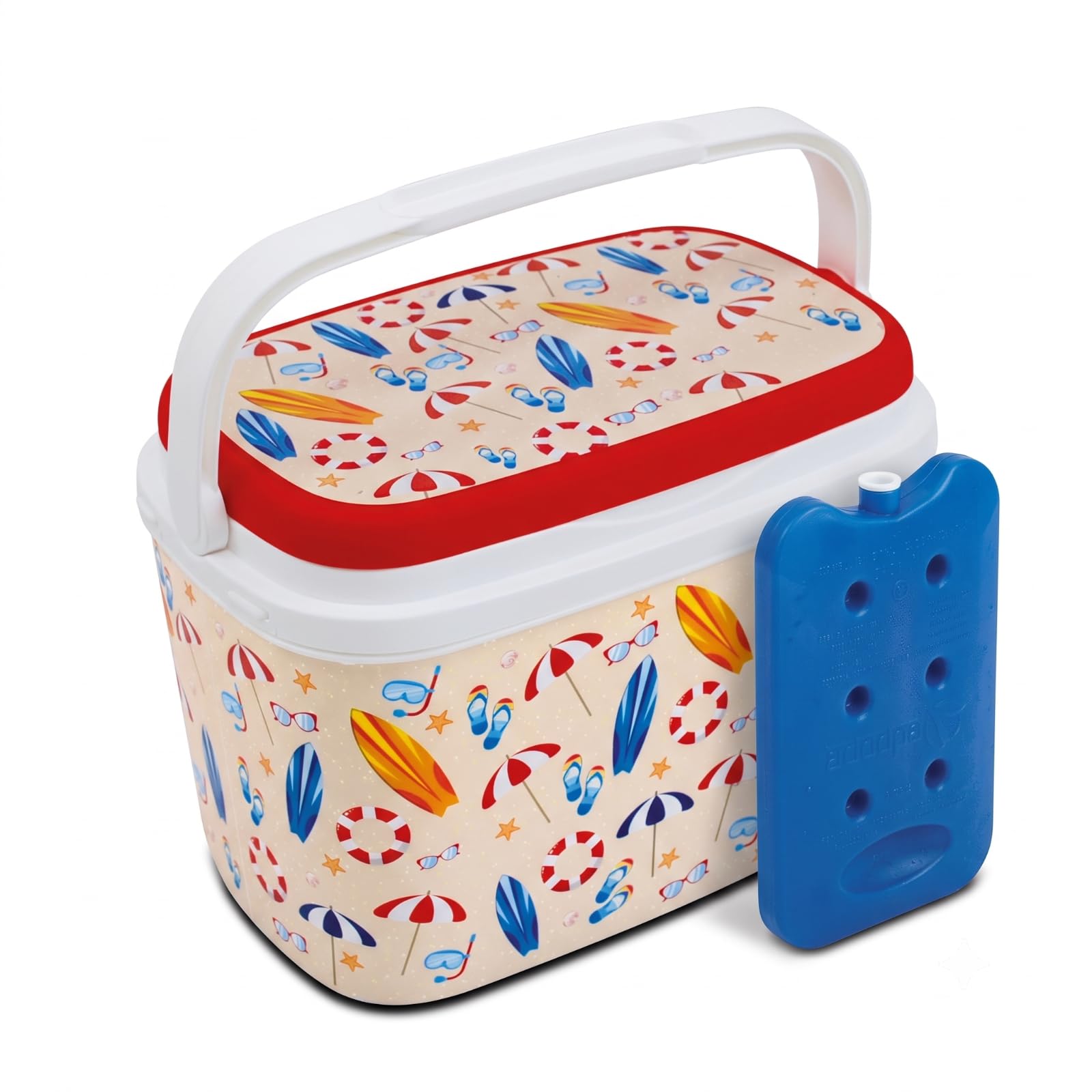 URBNLIVING 6L Cooler Box Insulated (Surfboard-With Ice Pack)