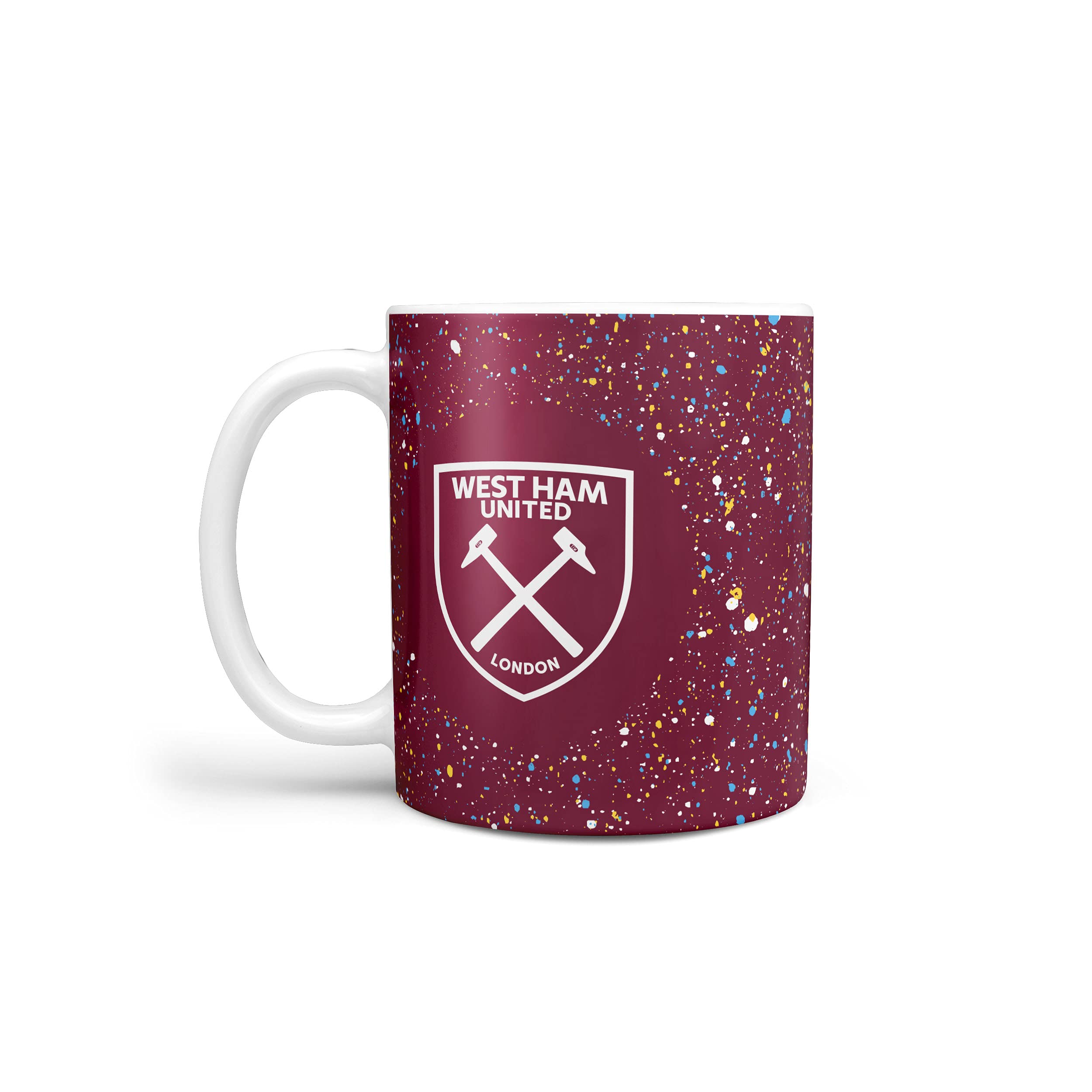 FOCO Officially Licensed West Ham United FC FC Paint Splatter Mug