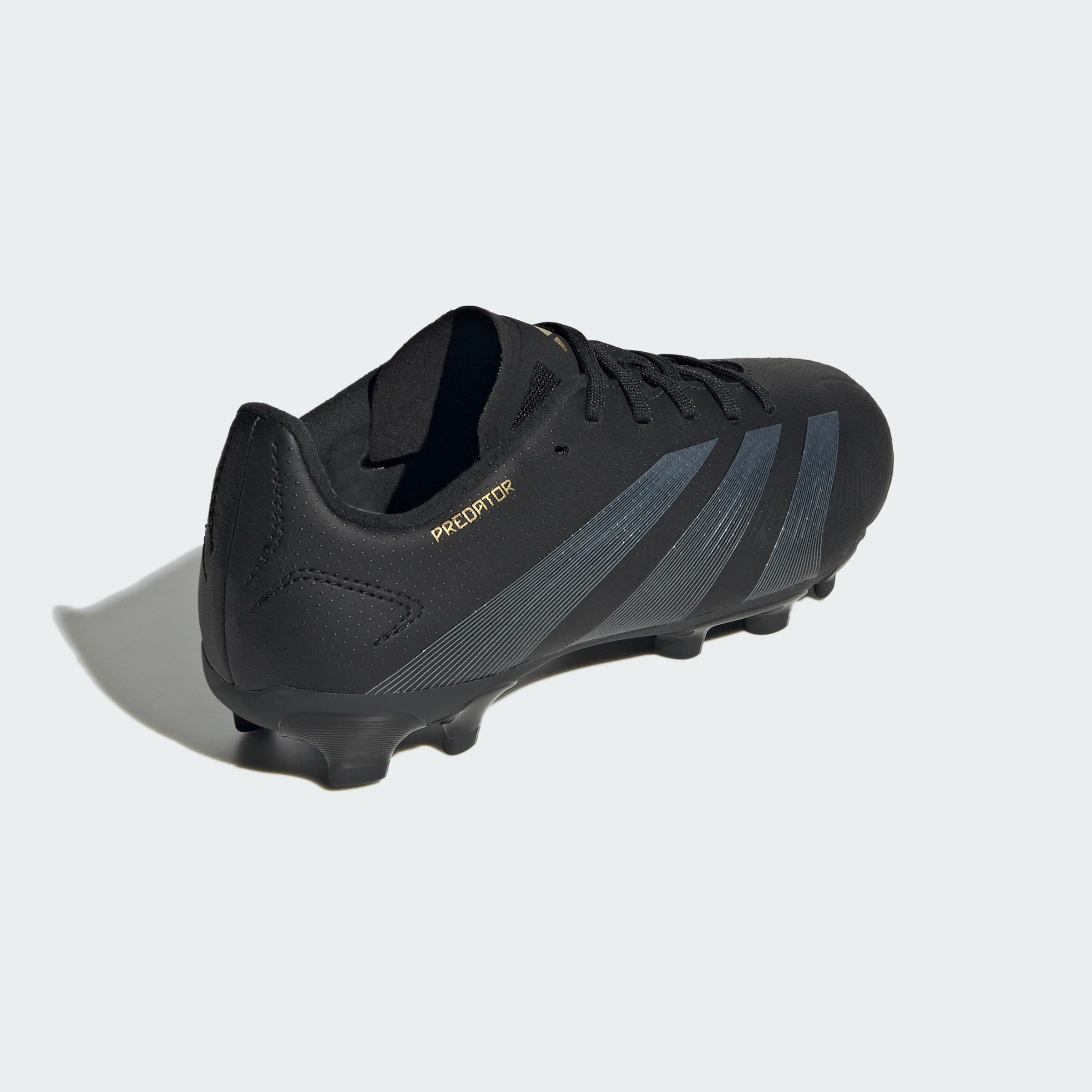 adidas Unisex niños Predator League J Football Boots Multi Ground, Core Black/Carbon/Gold Metallic, 28 1/2 EU