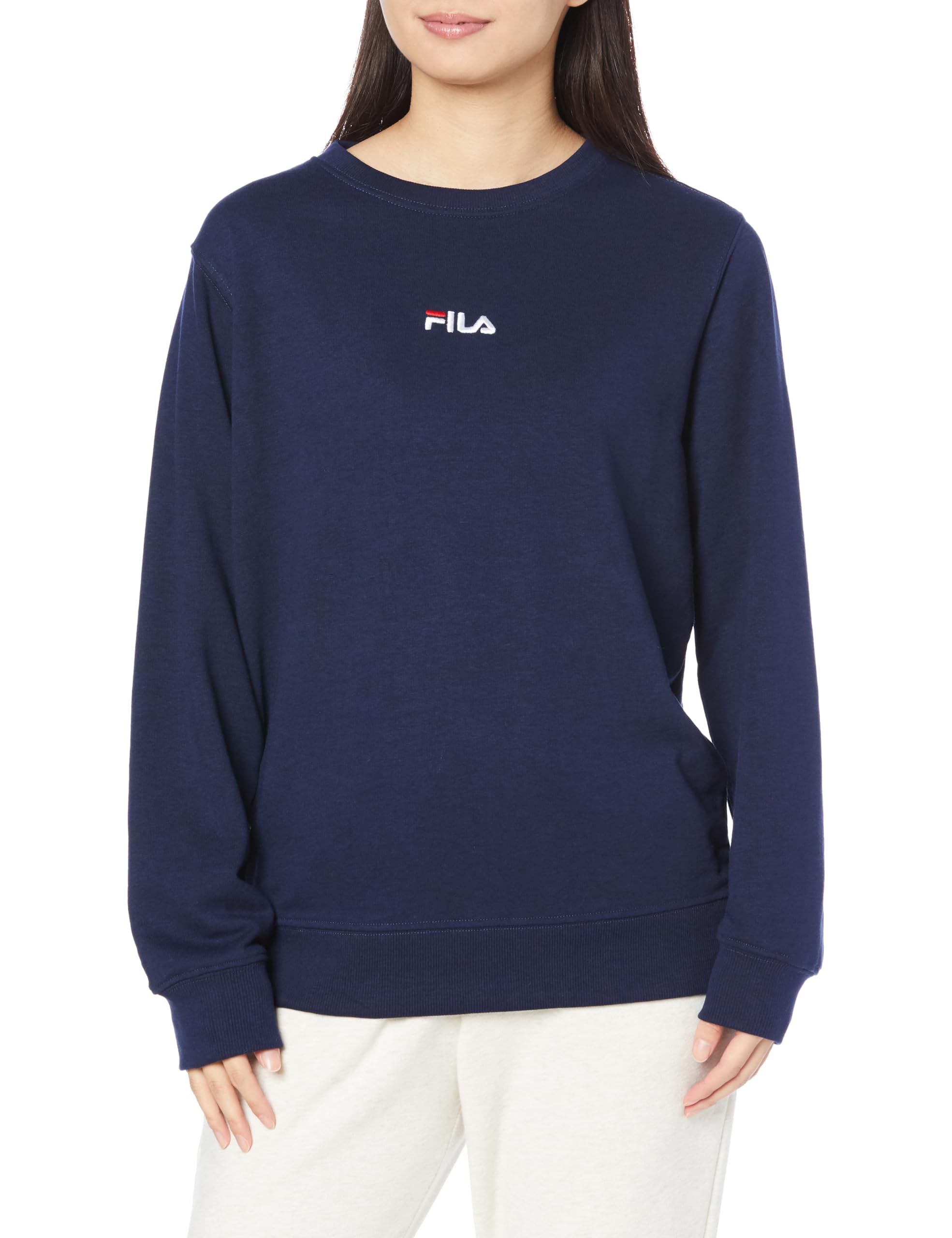 FILA トレーナーフロントロゴ スウェット 440636Gレディース