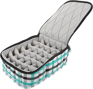 Essential Oil Case Essential Oil Storage Case for 30 Bottles Essential Oil Carrying Bag 30 Grids Roller Bottles Organizer Scented Oils Holder Essential Oil Carrying Case