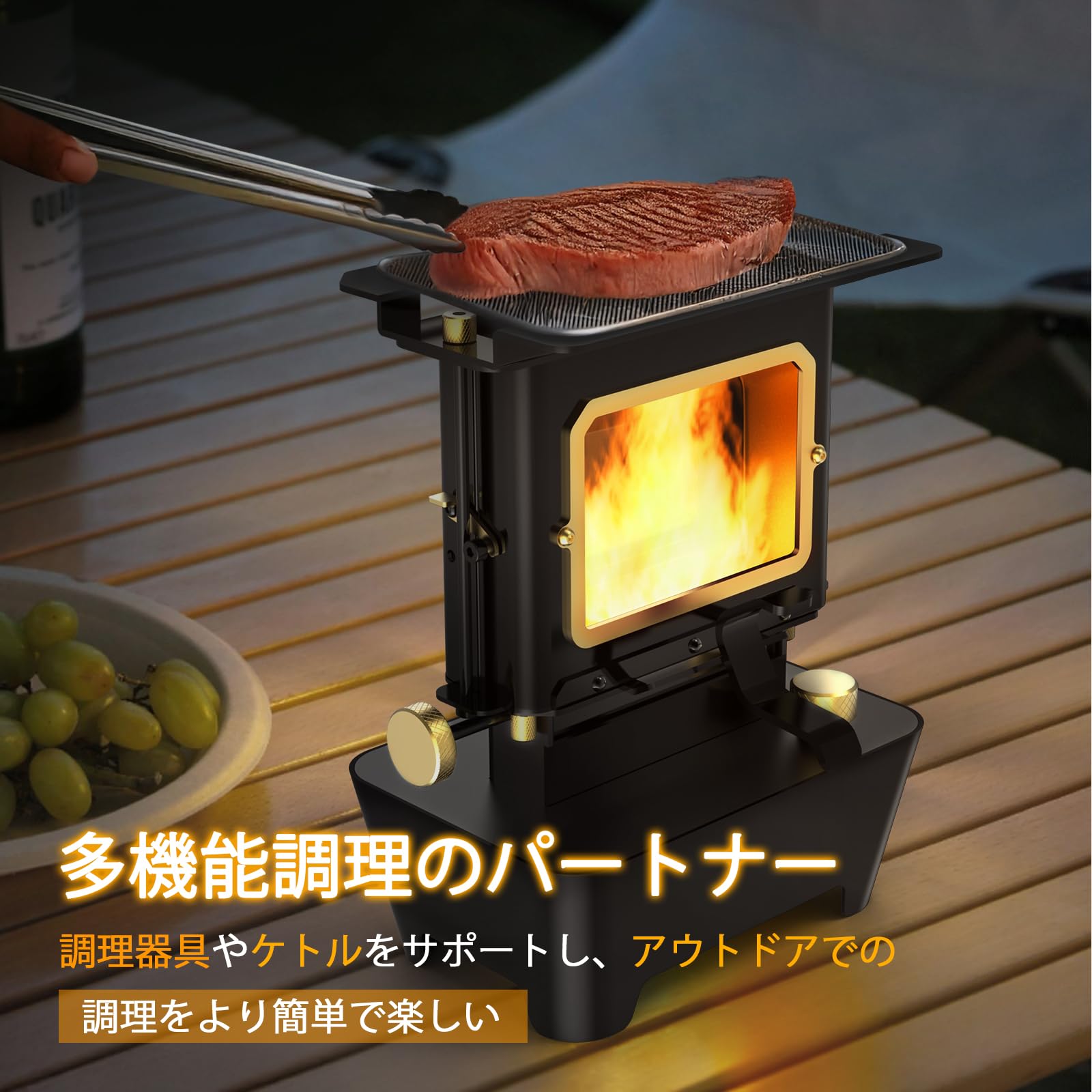 Amazon.co.jp: ALIESTFDNO アイロンストーブ キャンプストーブ オイル 