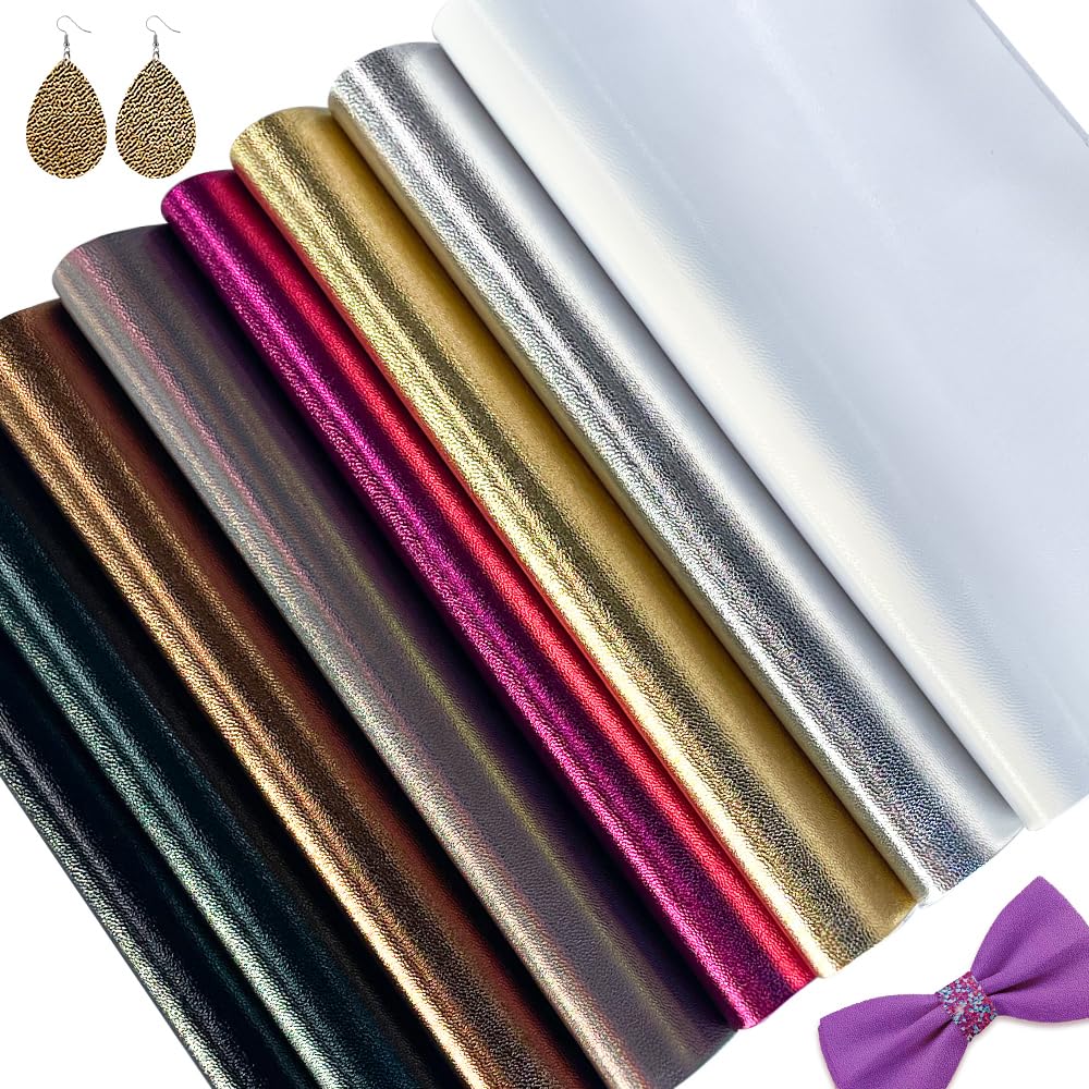 XHT 8 Unidades De 20 X 30 Cm, Elástico, Brillante, Suave, Piel
