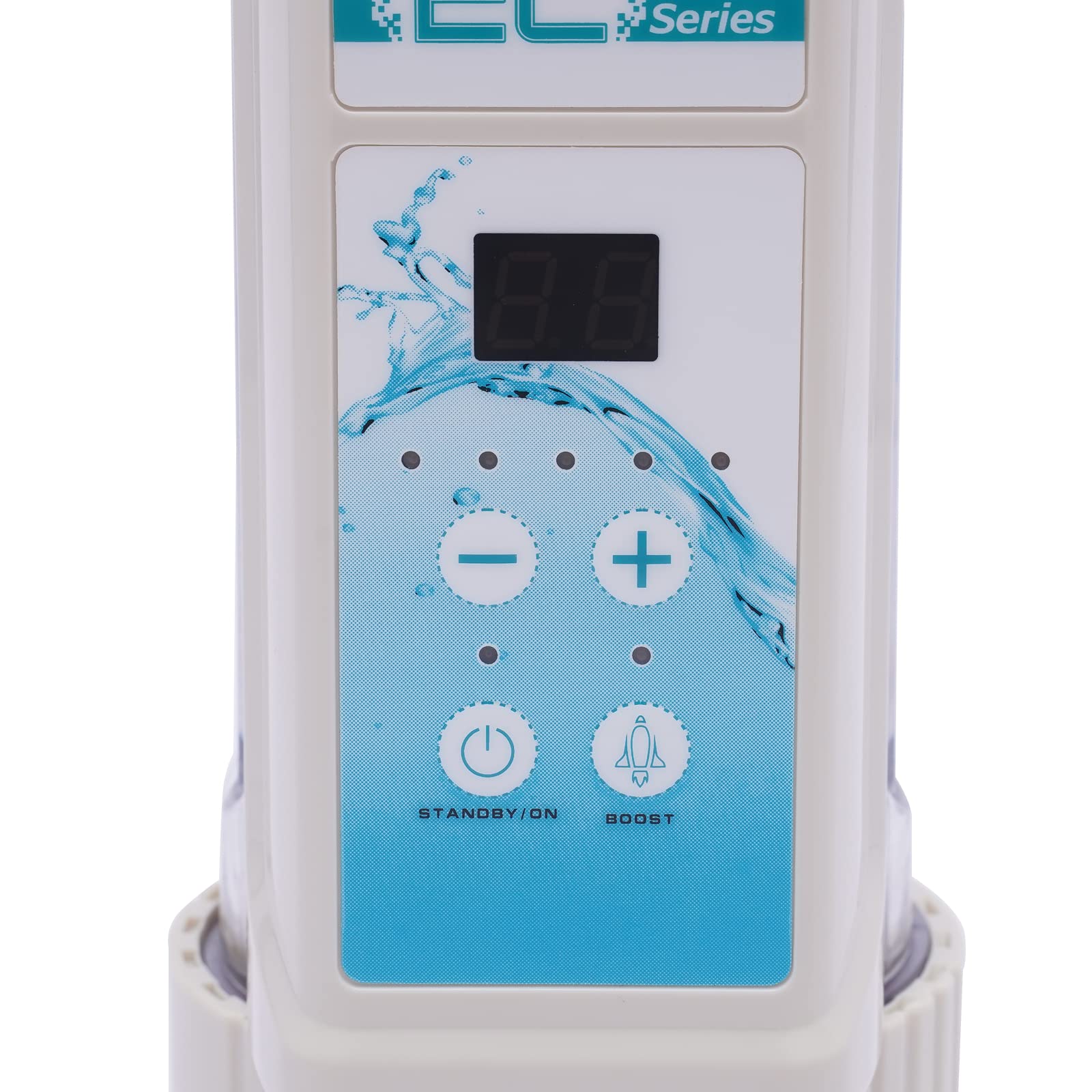 Selbstreinigender Salz Chlor Generator für Pools bis 50m³ Whirlpools Schwimmbecken Salzchlorinator mit Einstellbarer Chlorabgabe Kein Chlorgeruch