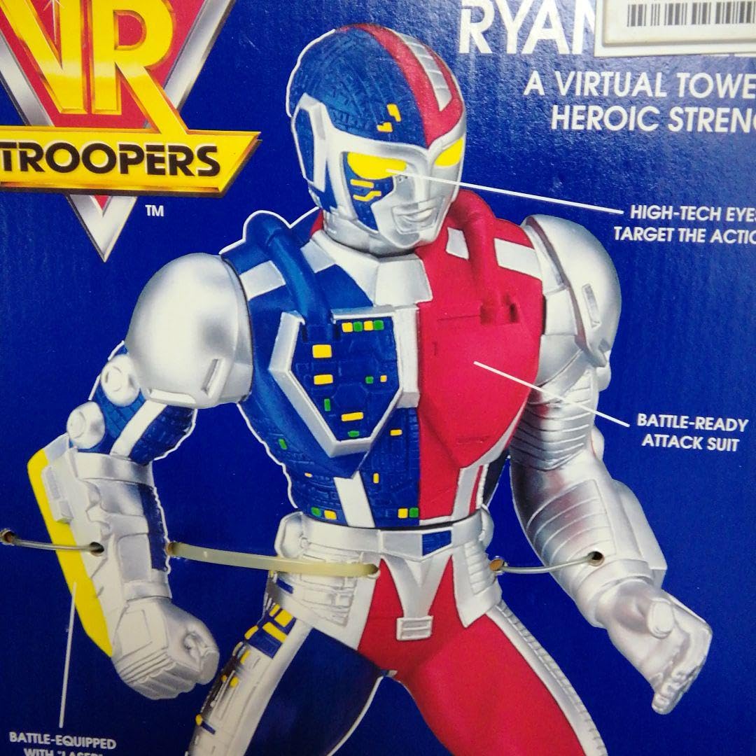 「SFヒーロー　もっとまぼろしのVRトルーパーズ」SABAN Amazon.co.jp: SABAN'S VR TROOPERS Virtual Warrior Troopers : Toys