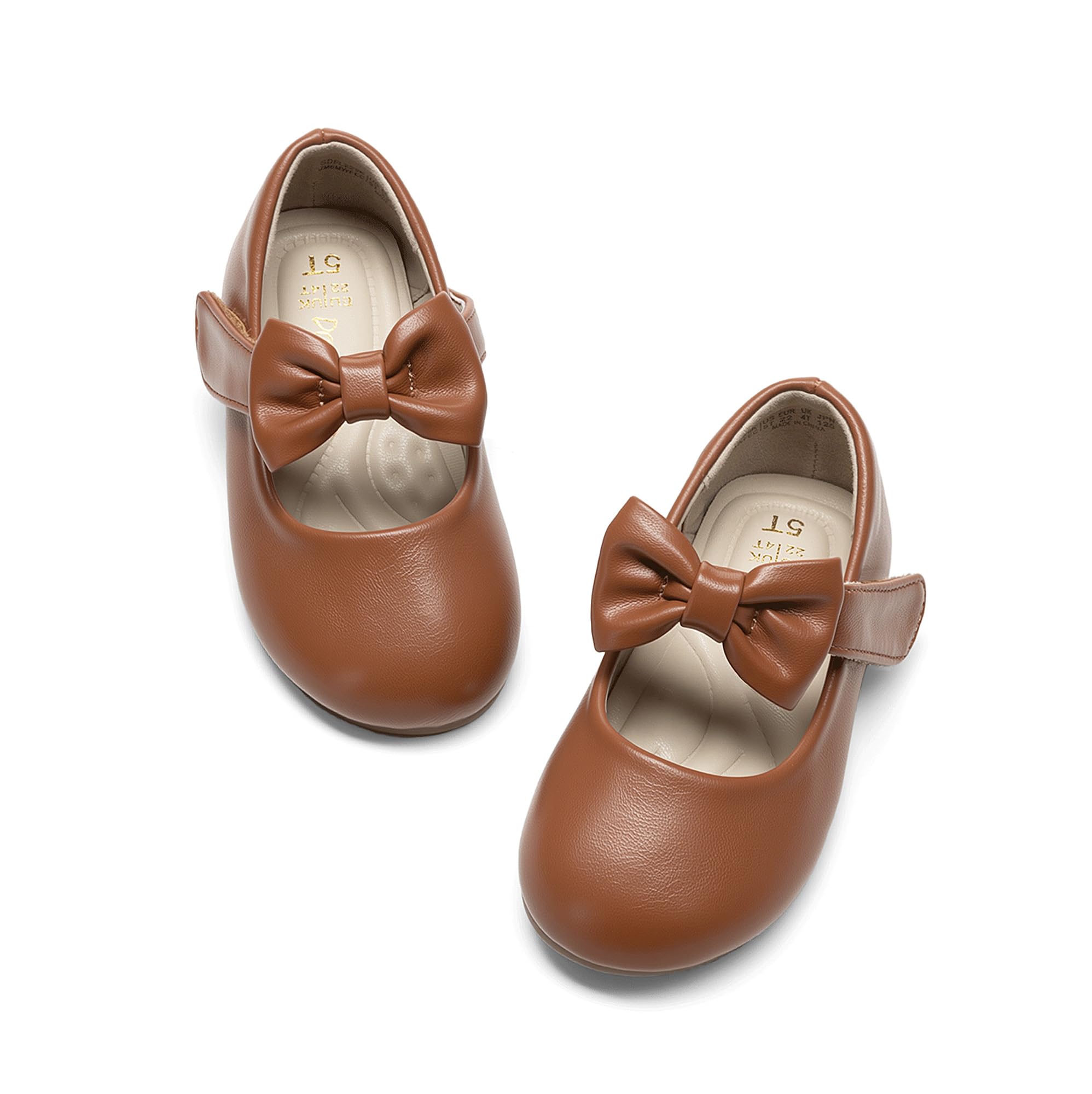 DREAM PAIRS Toddler Flower Girl Dress Shoes Little Girls Mary Janes Ballet Flats Ballerina Shoes Wedding Party