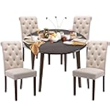 COLAMY 5-Piece Extendable Dining Table Set for 4, 36