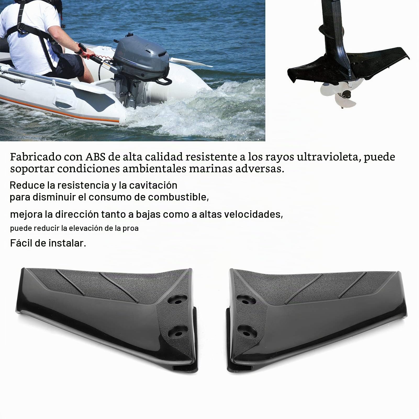 Estabilizador marino fino, motor fueraborda hidráulica fuera de borda estabilizador motor de barco estabilizar barco hidrofoil artesanía exquisita piezas de barco para esquí para