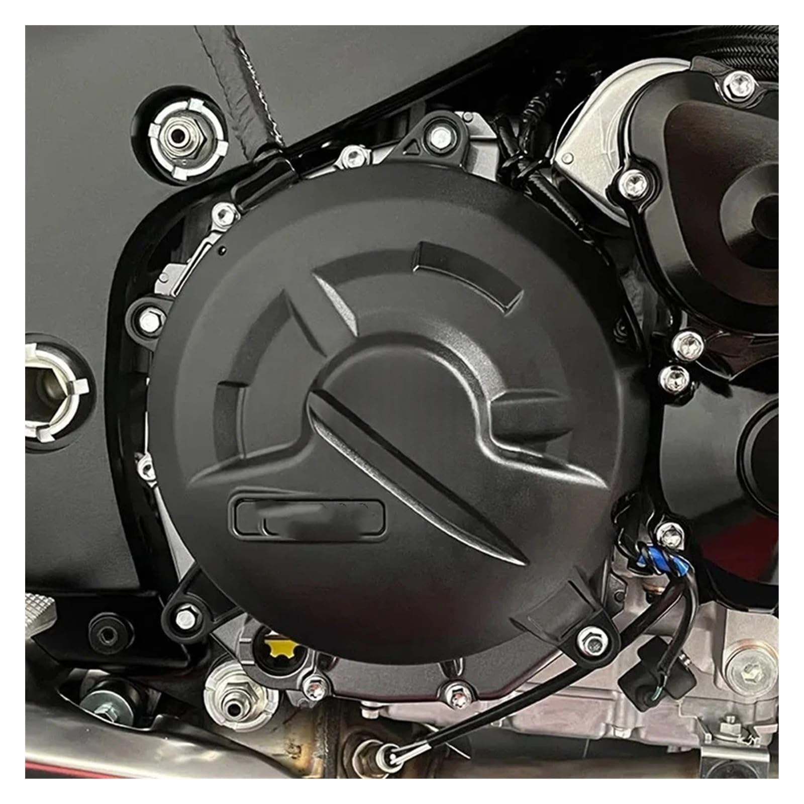 Moto Cache Alternateur Moteur Couvercle De Protection Secondaire du Moteur Et De L'embrayage pour Suzuki GSX1300R 2021 2022 2023 2024 2025