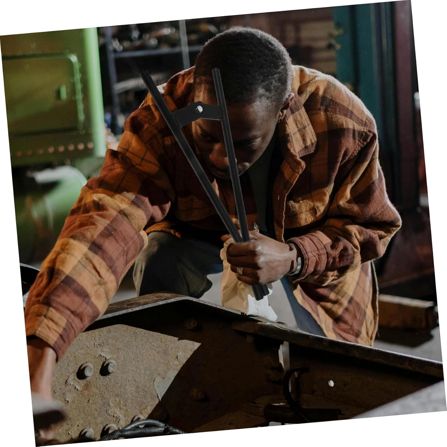 Semi Truck Brake Spring Tool Installer Slack Adjuster Wrench for Drum Brake