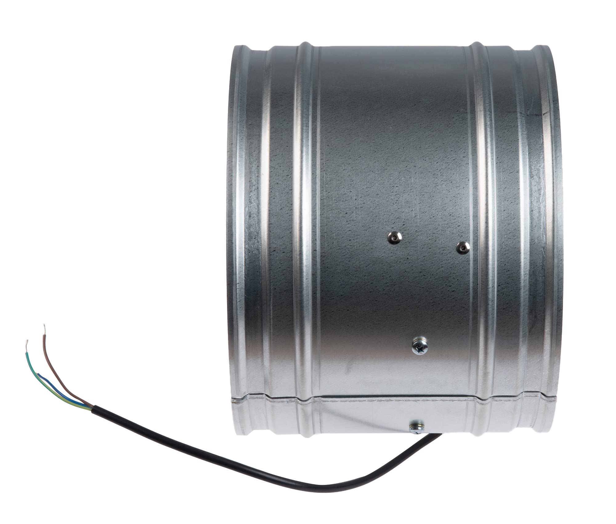 250mm Ventilatore Industriale in Metallo per Tubo - Ventola Aspirazione Silenziosa - Estrattore/Aspiratore d'Aria