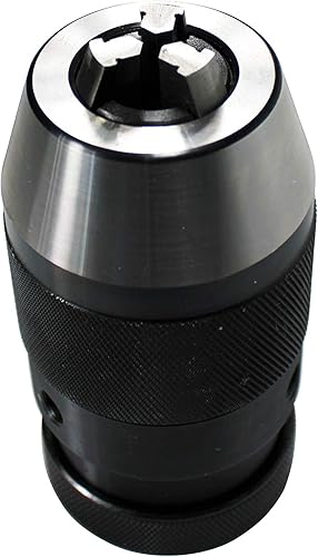 Miniatura 5 de HFS (R) Auto apriete portabrocas sin llave con eje MT2 -JT33 3-Jaw para tornos máquina de perforación 1/32"-5/8" (0.039-0.630 in)