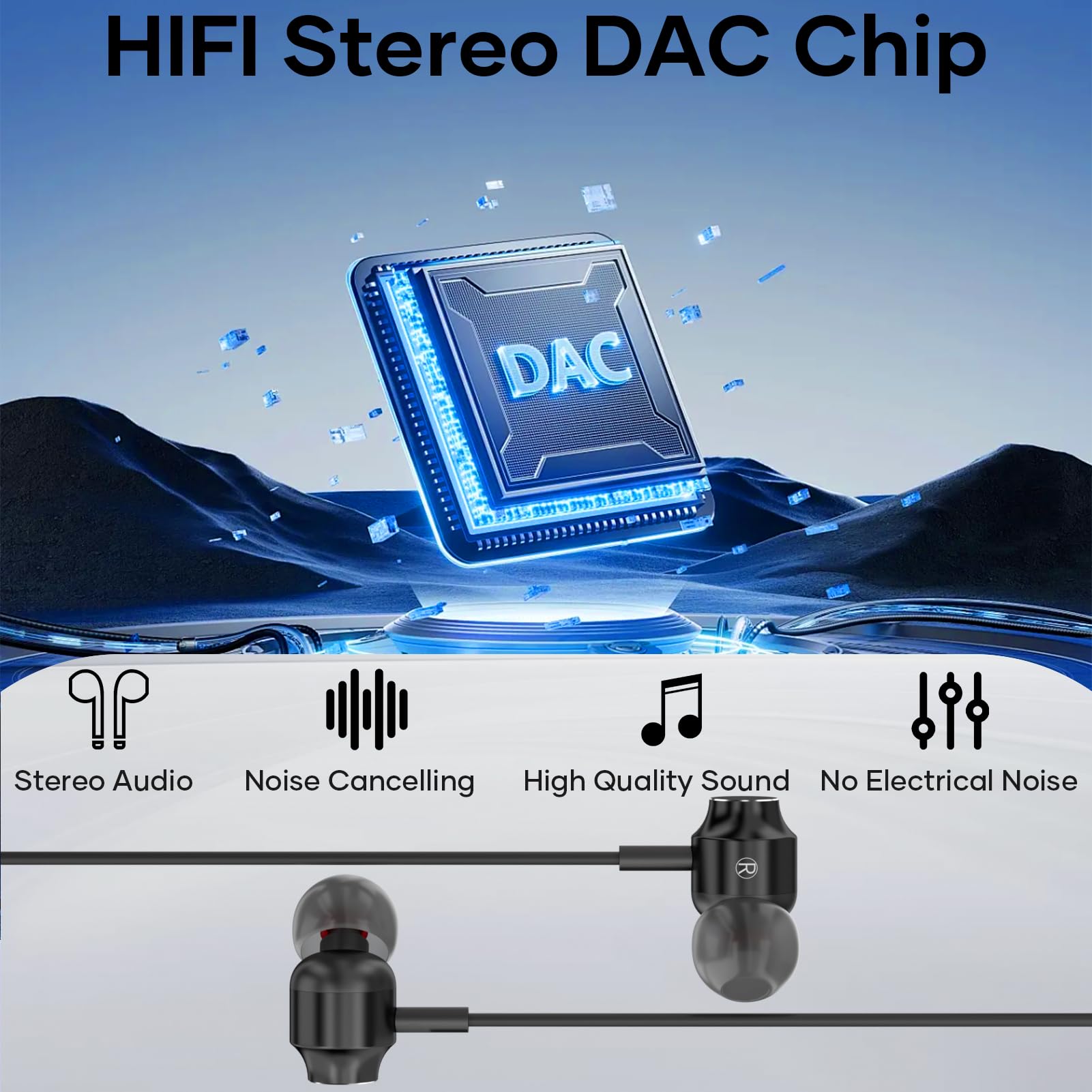 Écouteurs USB C pour Samsung Galaxy S23 S22 Ultra S24 S21 A53 A33 5G,HiFi Stéréo Magnétique Ecouteurs Filaire USB C avec MICR, pour iPhone 15 Pro Max Huawei P60 Pixel 8 7 Pro 6a iPad 10 iPad Air 5