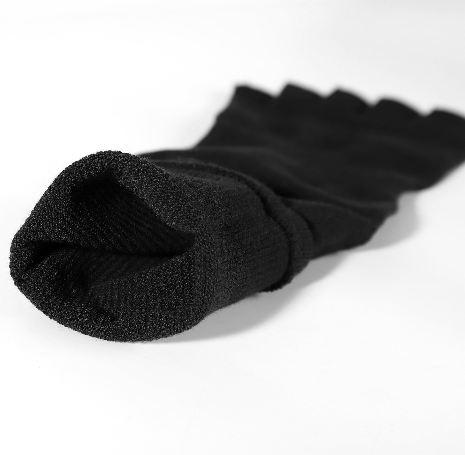 Coolmax - Calcetines de punta para mujeres y hombres, invisibles de corte bajo, alto rendimiento, 5 dedos, para correr, atlético, paquete de 3