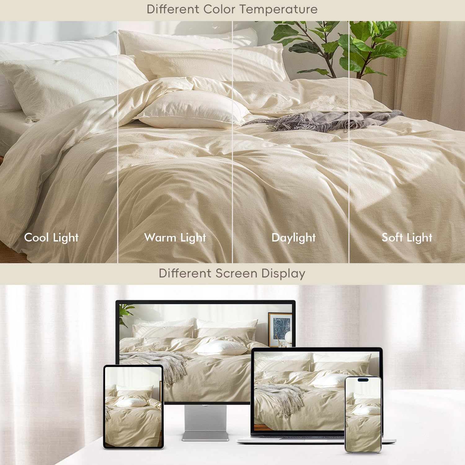 Amazon.com: MooMee Bedding Duvet Cover Set 100% Washed