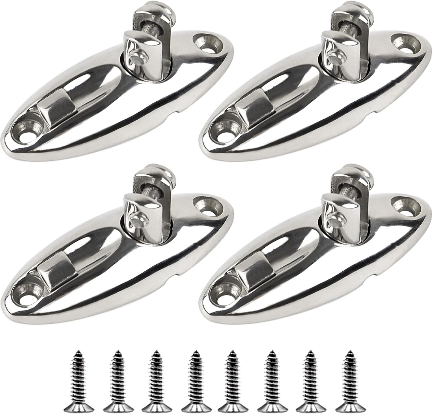 Laorde Bimini top Deck Hinge 316 Stainless Steel Bimini Top