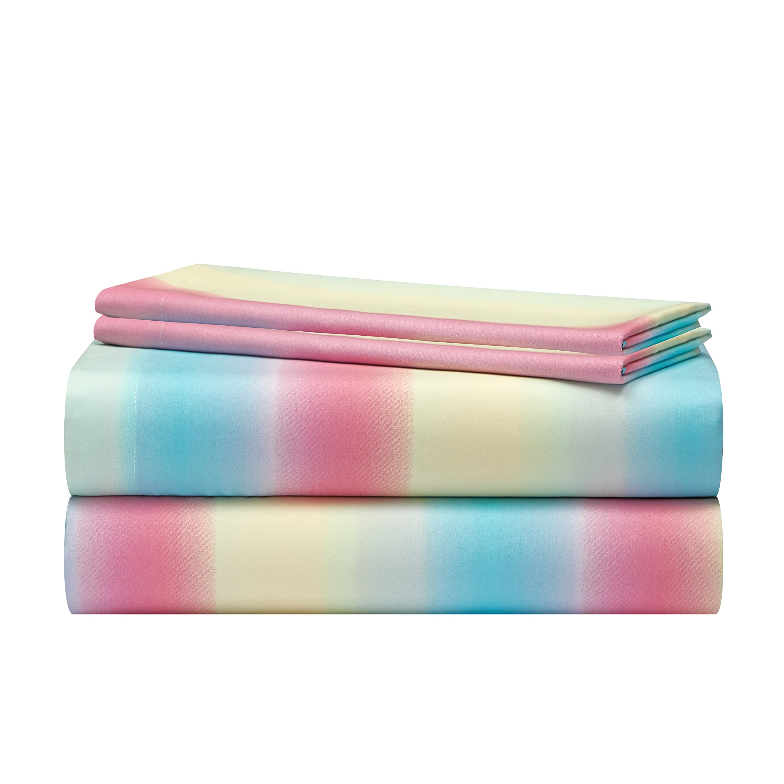 Heritage KidsRainbow Ombre Full 4-Piece Sheet Set