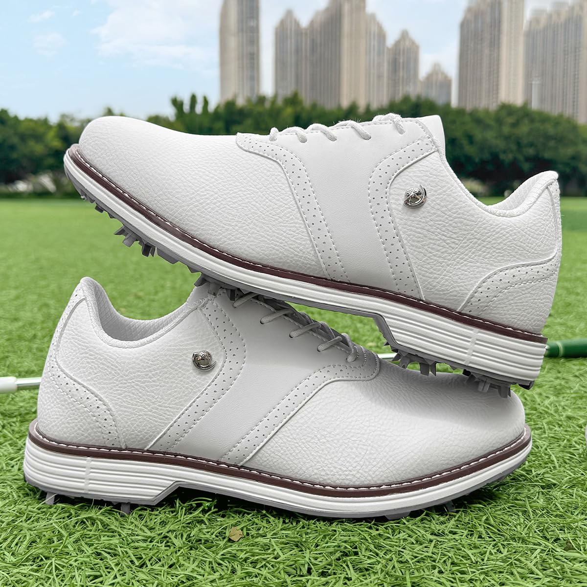 Herren Golf Schuhe Spikes Männliche Golf Sneakers Outdoor Walking Schuhe Für Golfer