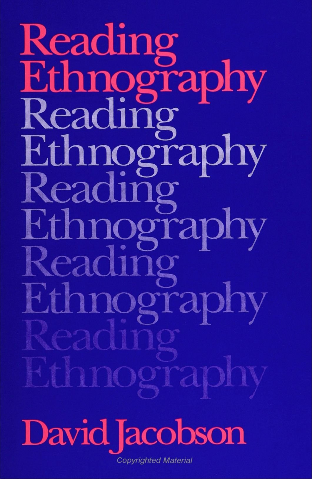 Reading Ethnography